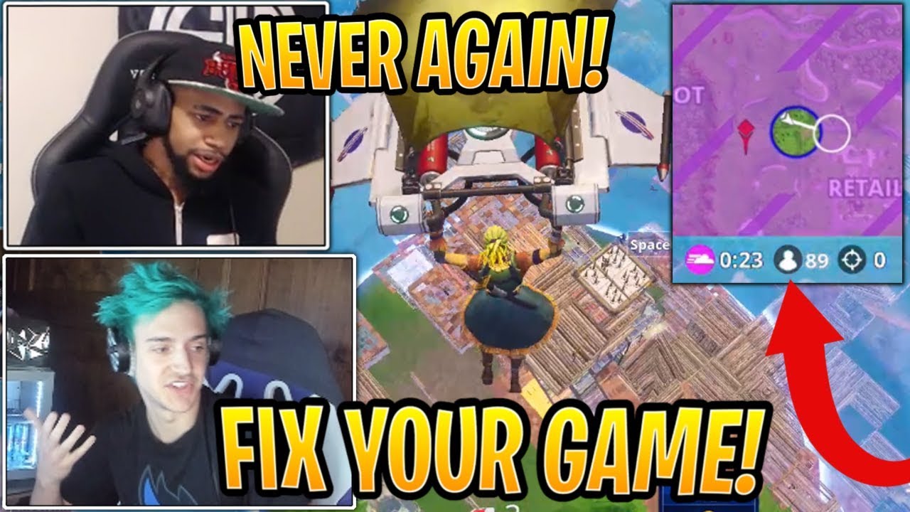 Ninja and Daequan RAGE at Epic After Losing to Lag in $10M Skirmish! - Fortnite Moments