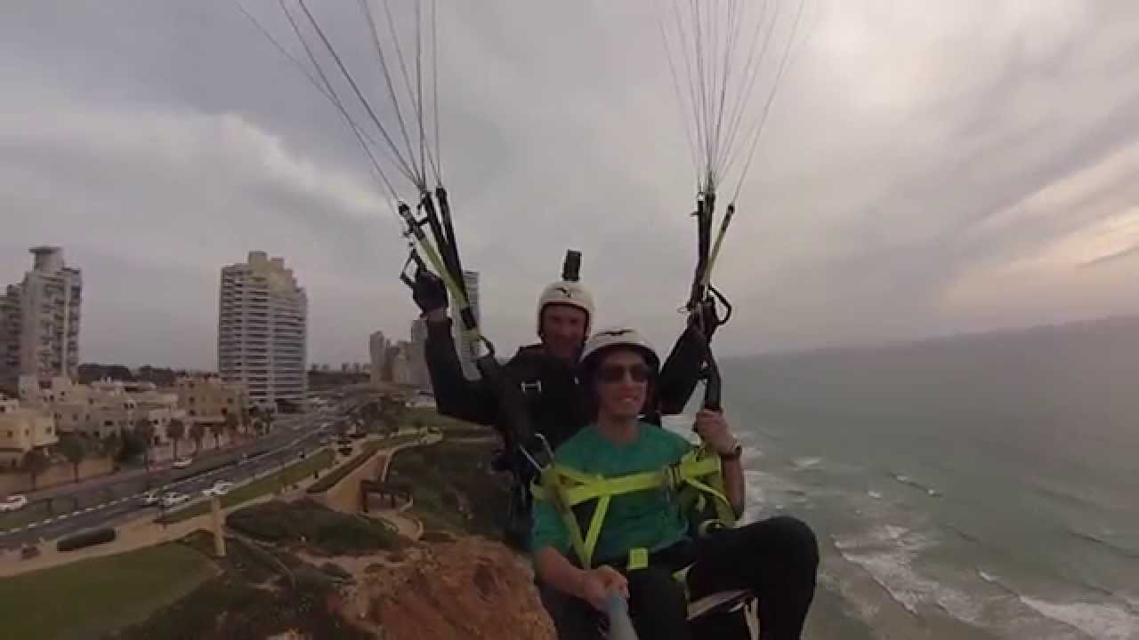Israel paragliding 2014 Netanya. Парапланеризм в Израиле