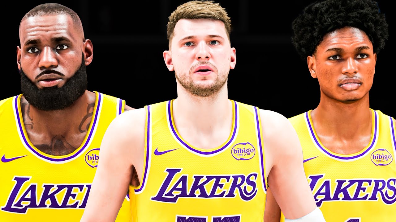 Rebuilding the Lakers in NBA2K26