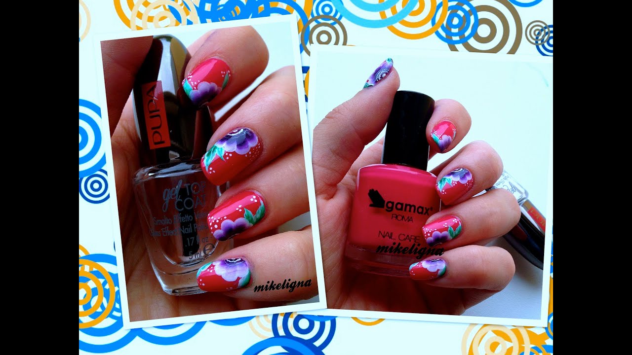 Big Flower Nails | mikeligna