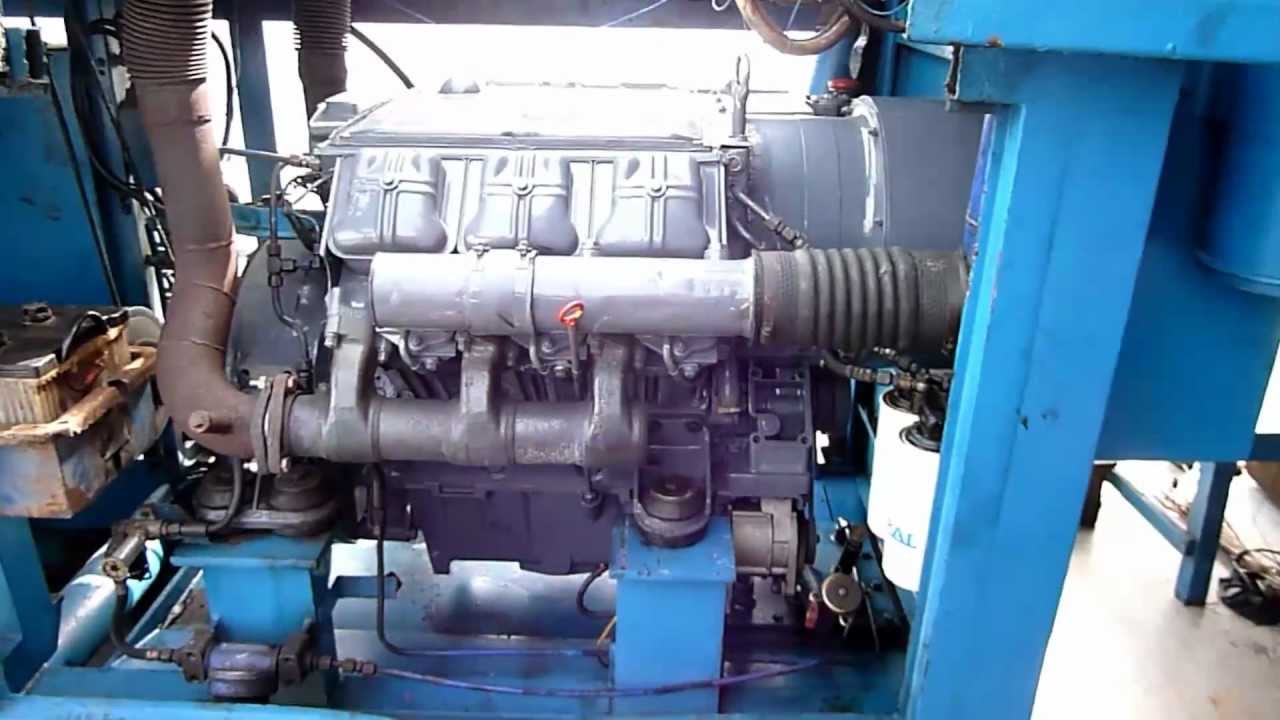 Overhauling of two DEUTZ engines F6L413F. Service of RAC Export Trading, Germany