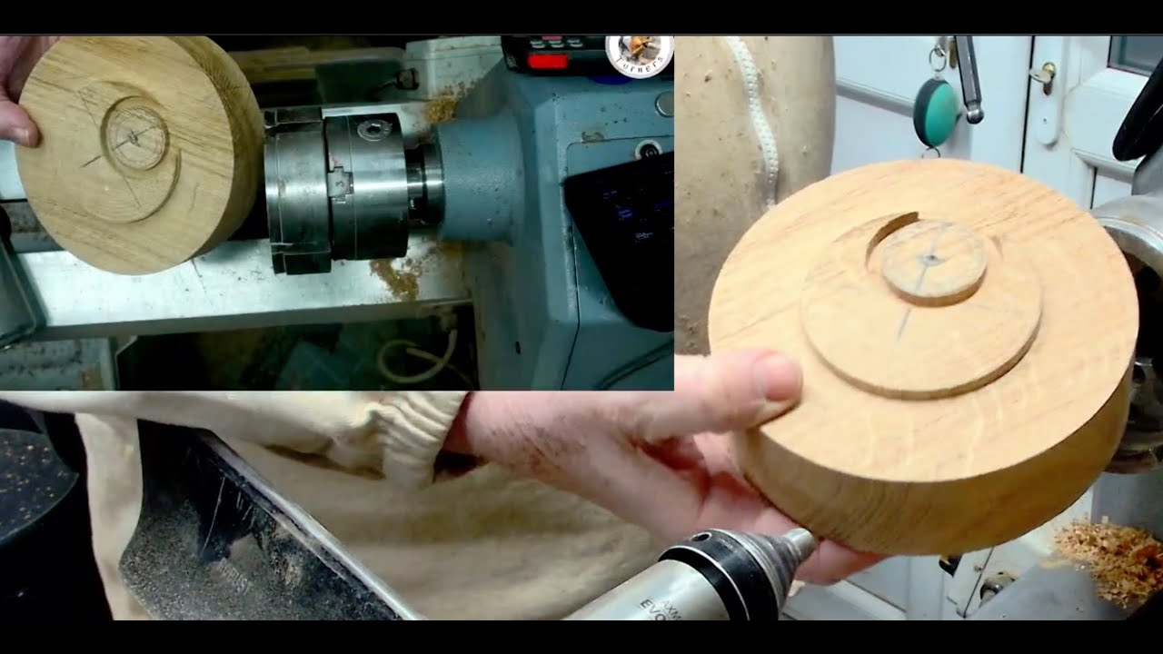 Woodturning by Spinfield Turners: another off set saucer /small platter
