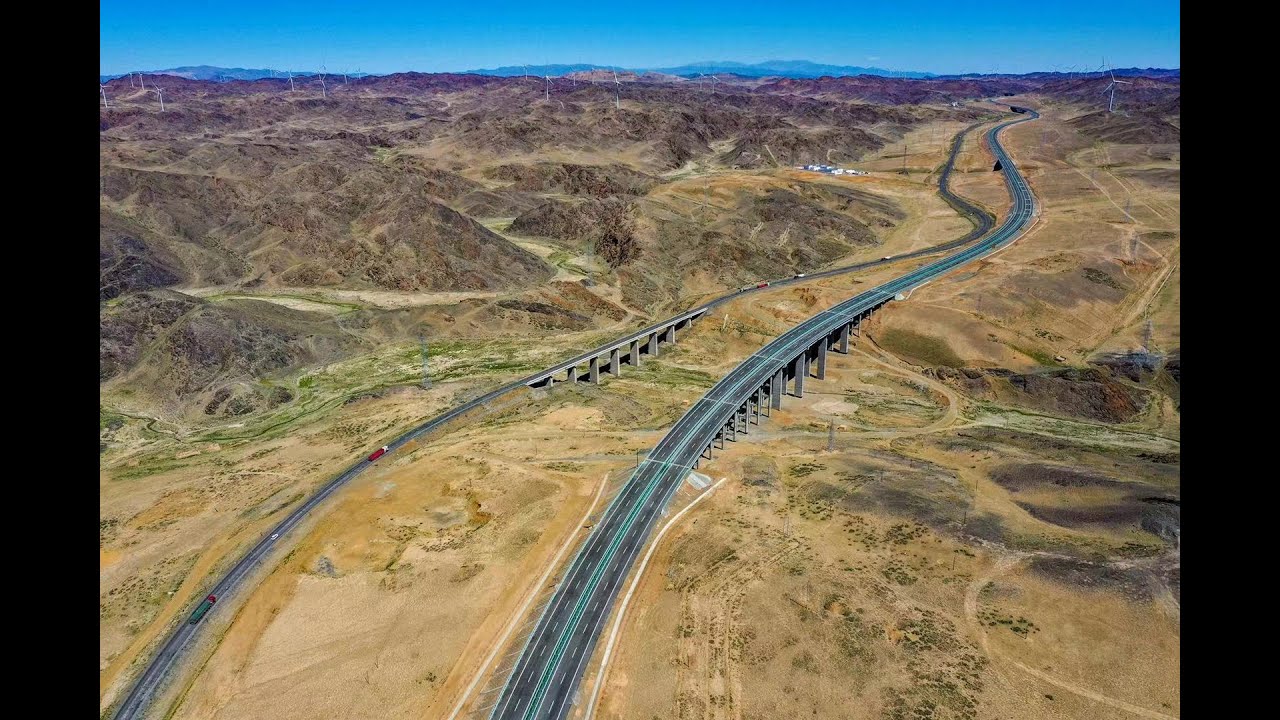 LIVE: World's longest expressway to cross desert fully opens