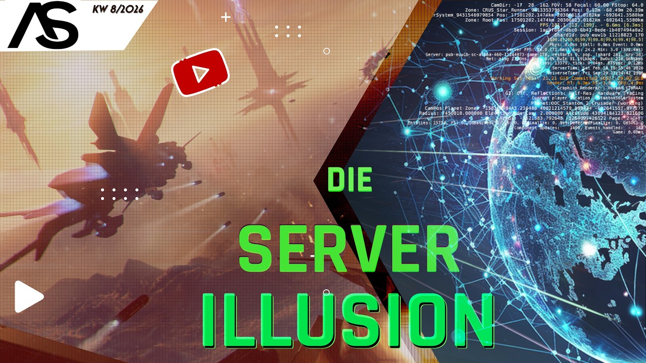 Server Meshing vs. Physik: Warum Star Citizen seine größte Regel brechen muss (23.02.2026)