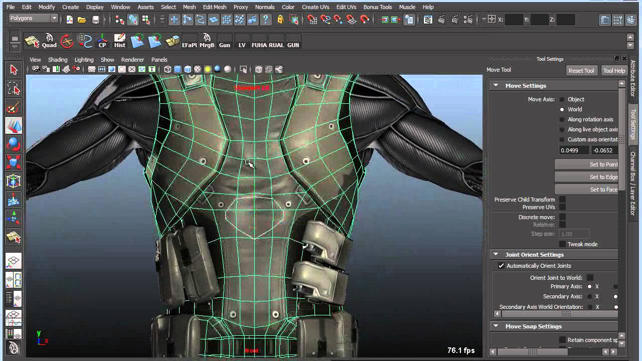 Maya 2012 Highlight - Modeling Improvements  (Part 1)