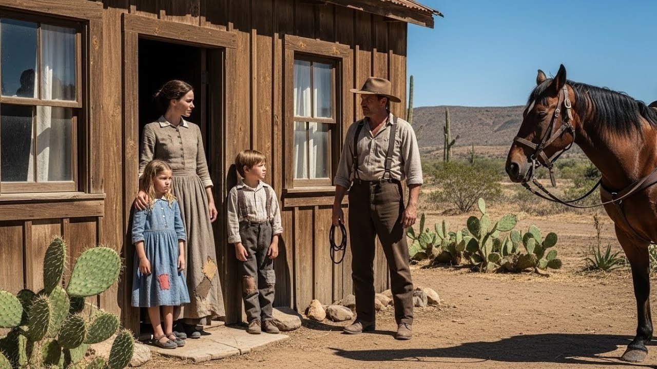 Una Viuda y sus Hijos Viven Abandonados en el Campo Hasta que el Granjero lo Cambia Todo