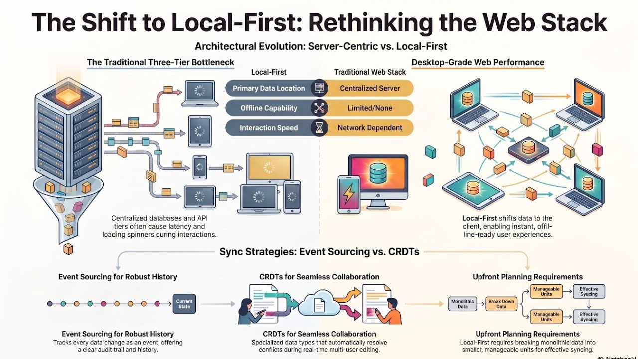 The Shift to Local-First: Rethinking the Web Stack