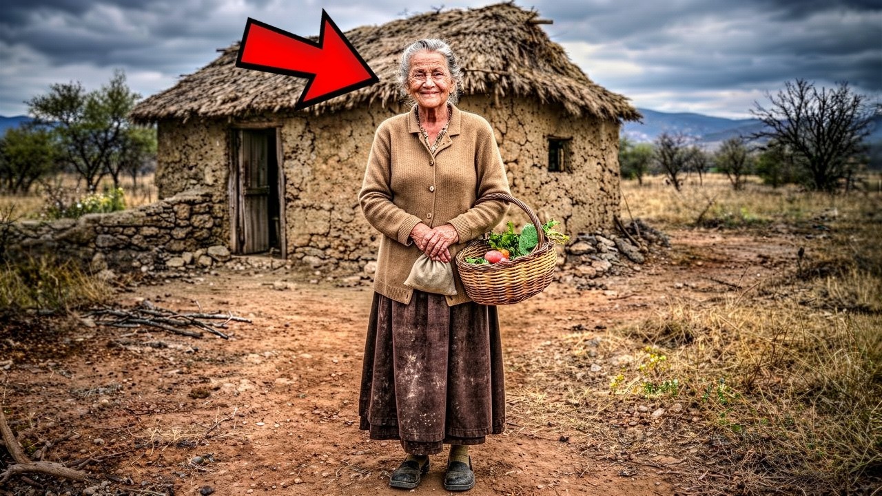 Os filhos expulsaram a mãe idosa de casa... mas a humilde casinha de barro escondia um segredo....