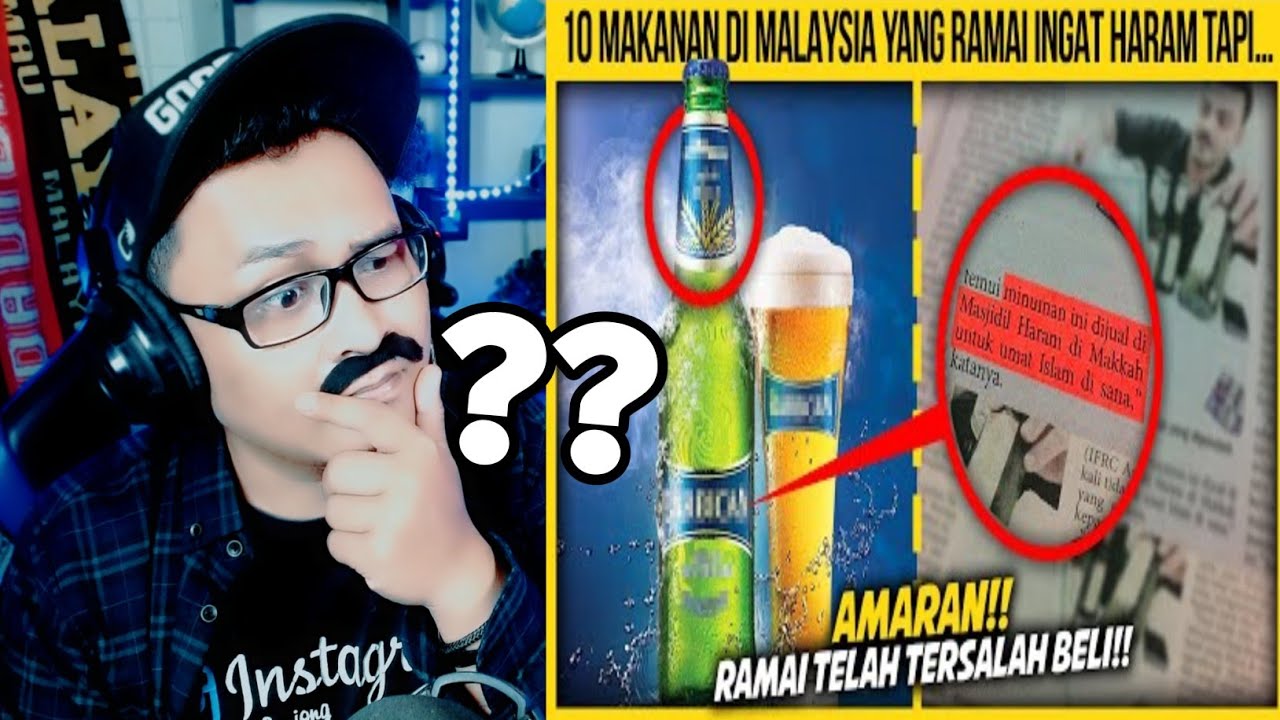 BOLEH DI MAKAN KE⁉️ 10 MAKANAN DI MALAYSIA YANG RAMAI INGAT HARAM TAPI.. | Wak Lonjong