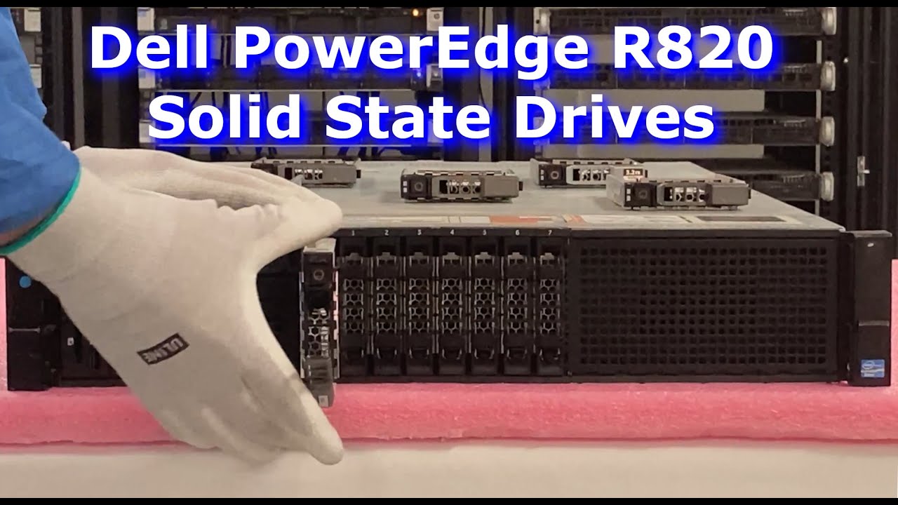 Dell PowerEdge R820 Solid State Drives | SSD Upgrade Spares & Options | How to Test with Dell Diag