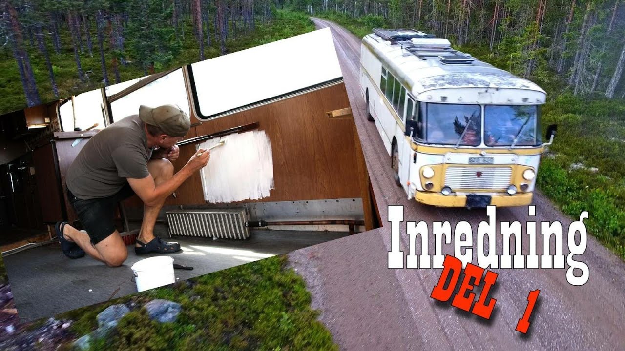 Bygger ny inredning i BUSSEN Del 1