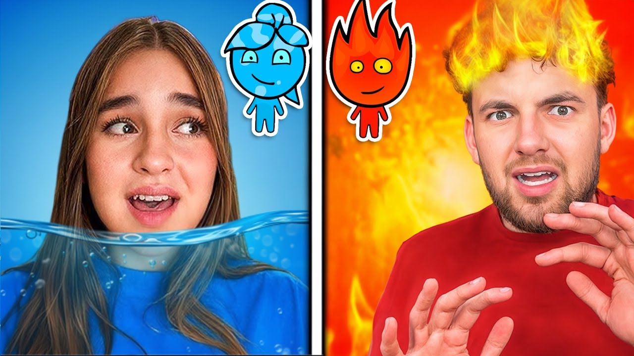 Fireboy & Watergirl sur ROBLOX… 💧🔥 On doit COOPÉRER sinon c’est mort