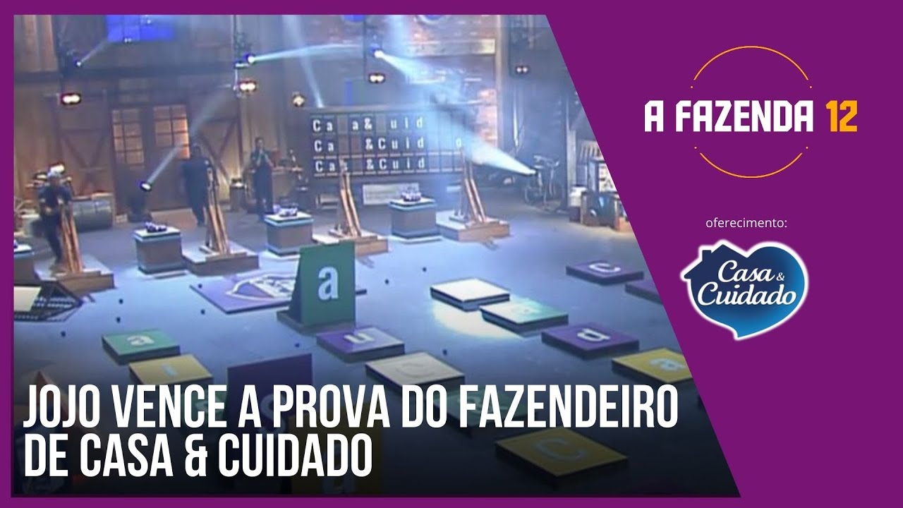 Jojo vence a Prova do Fazendeiro em ação patrocinada por Casa & Cuidado