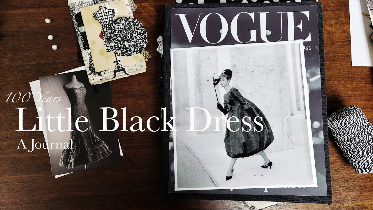 Little Black Dress: a Fashion Editor's Book flip through