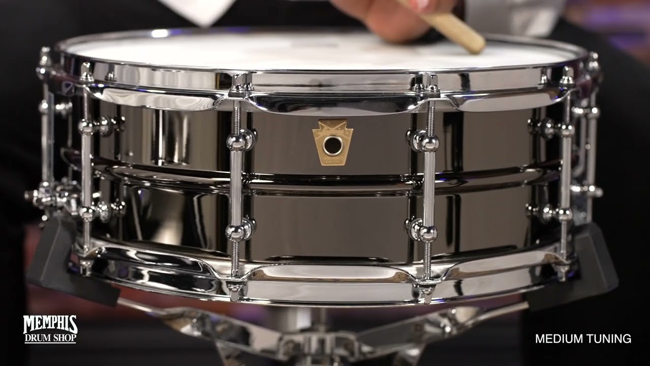 Ludwig 14x5 Black Beauty Snare Drum with Tube Lugs (LB416T)