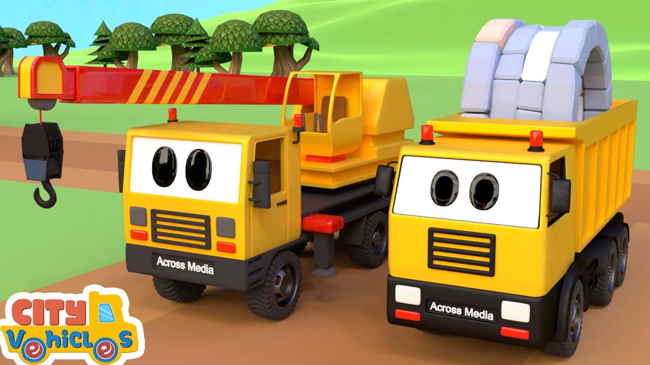 Fire Safety Adventure – Shark Cars & Fire Truck to the Rescue! 🚒🔥-Fire Truck ,Dump Truck for kids.