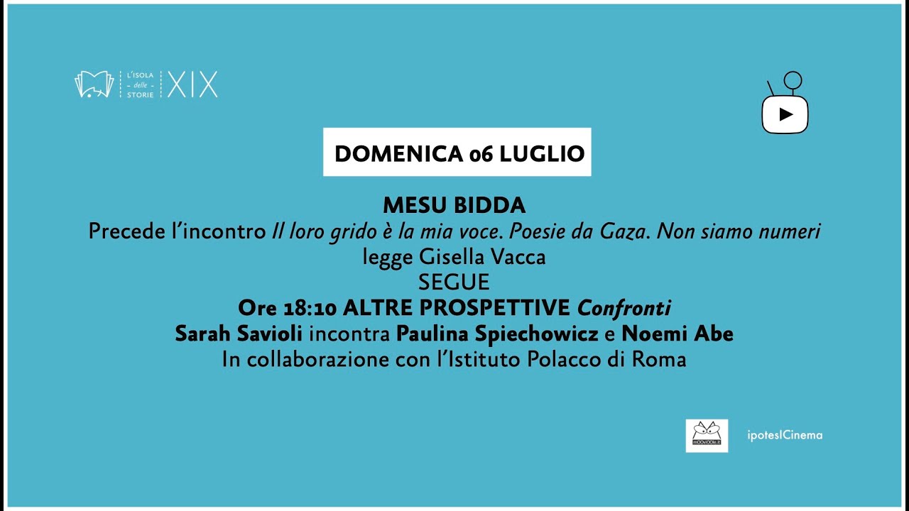 Sarah Savioli incontra Paulina Spiechowicz e Noemi Abe  - Isola delle Storie 2025