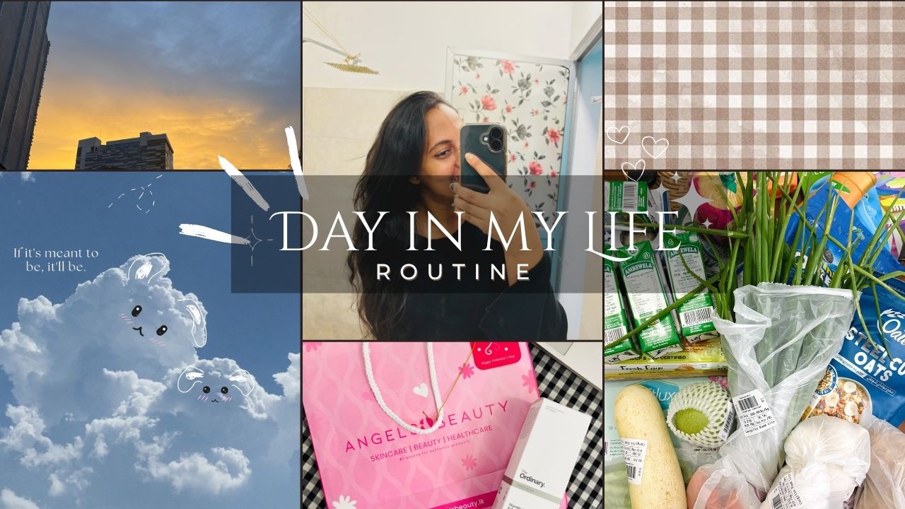 Day in my life ⋆𐙚₊˚⊹♡ | Breakfast | Grocery Shopping | Skin Care 🍀