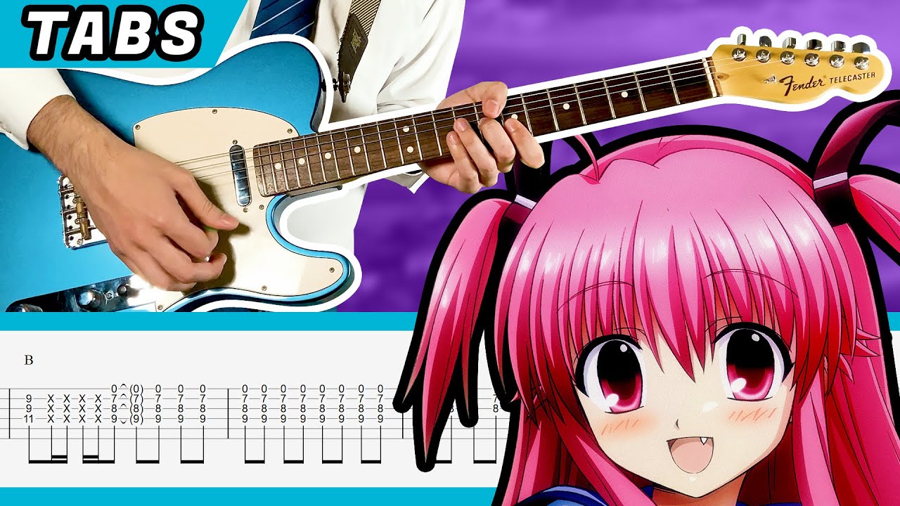 【TABS】Angel Beats! OP -「My Soul, Your Beats! (Rock ver.)」by @Tron544