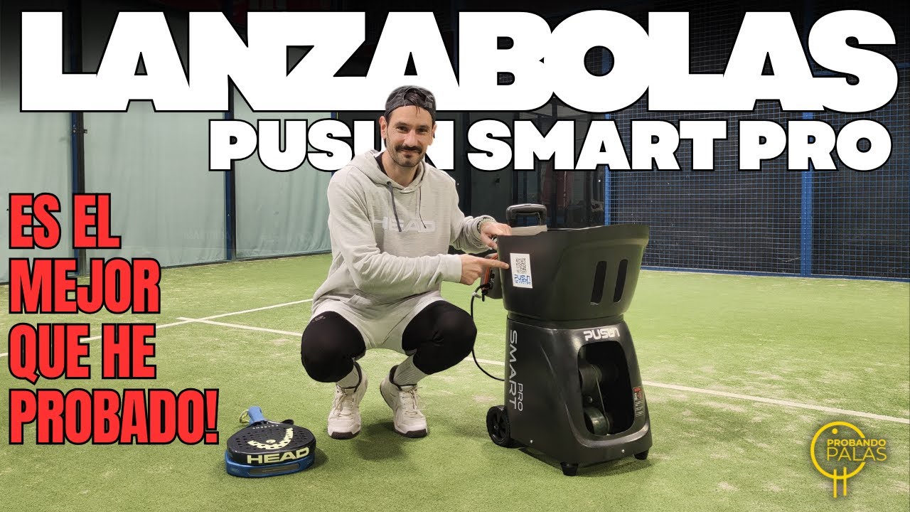 PUSUN SMART PRO ¿Es el mejor lanzabolas para PADEL? Esta a otro NIVEL!
