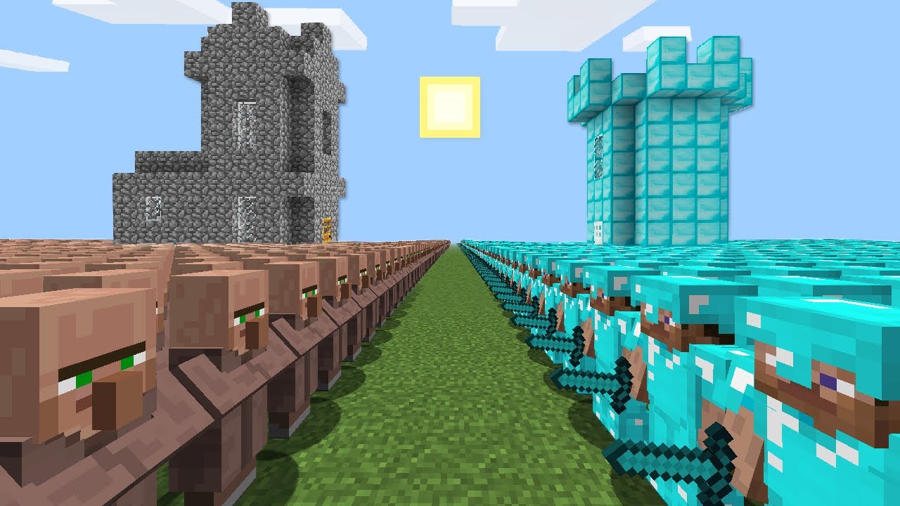 1$ ORDU VS 1000$ ORDU - Minecraft