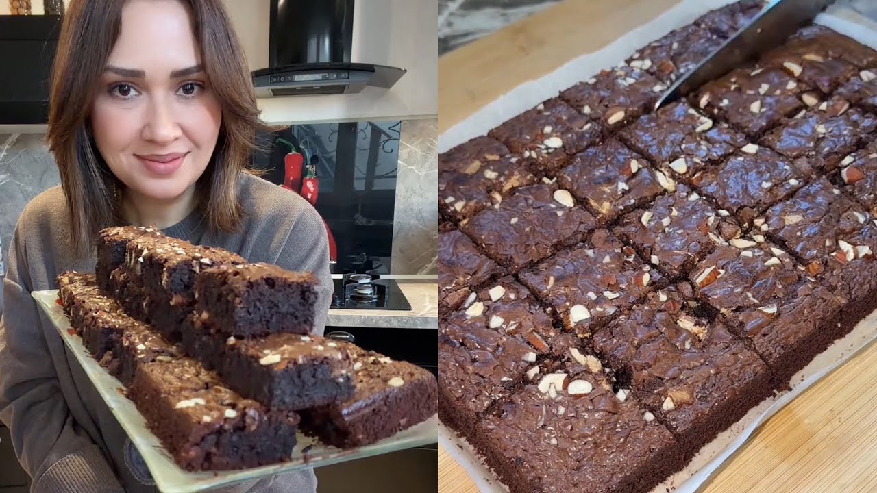 وصفة البراونيز recette brownie ￼