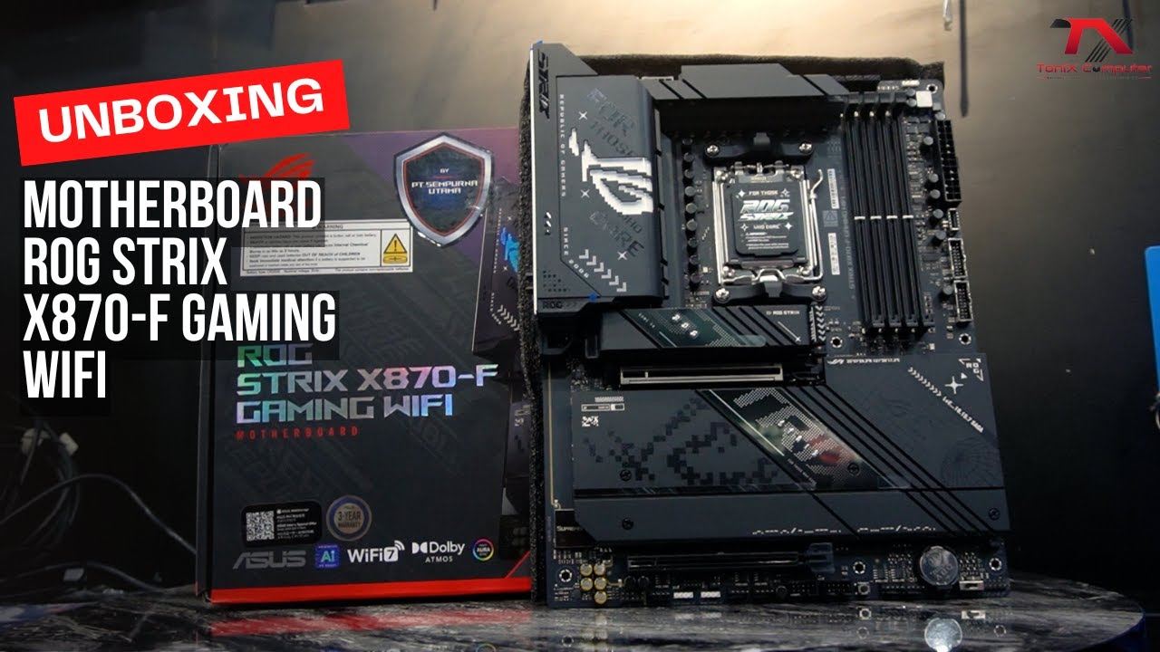[Unboxing] ROG STRIX X870-F GAMING WIFI