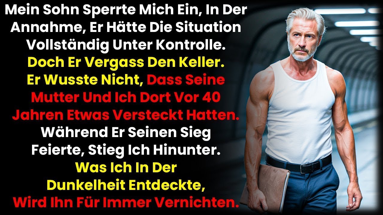 Mein Sohn sperrte mich im Haus ein – doch er wusste nicht, was ich im Keller versteckte.