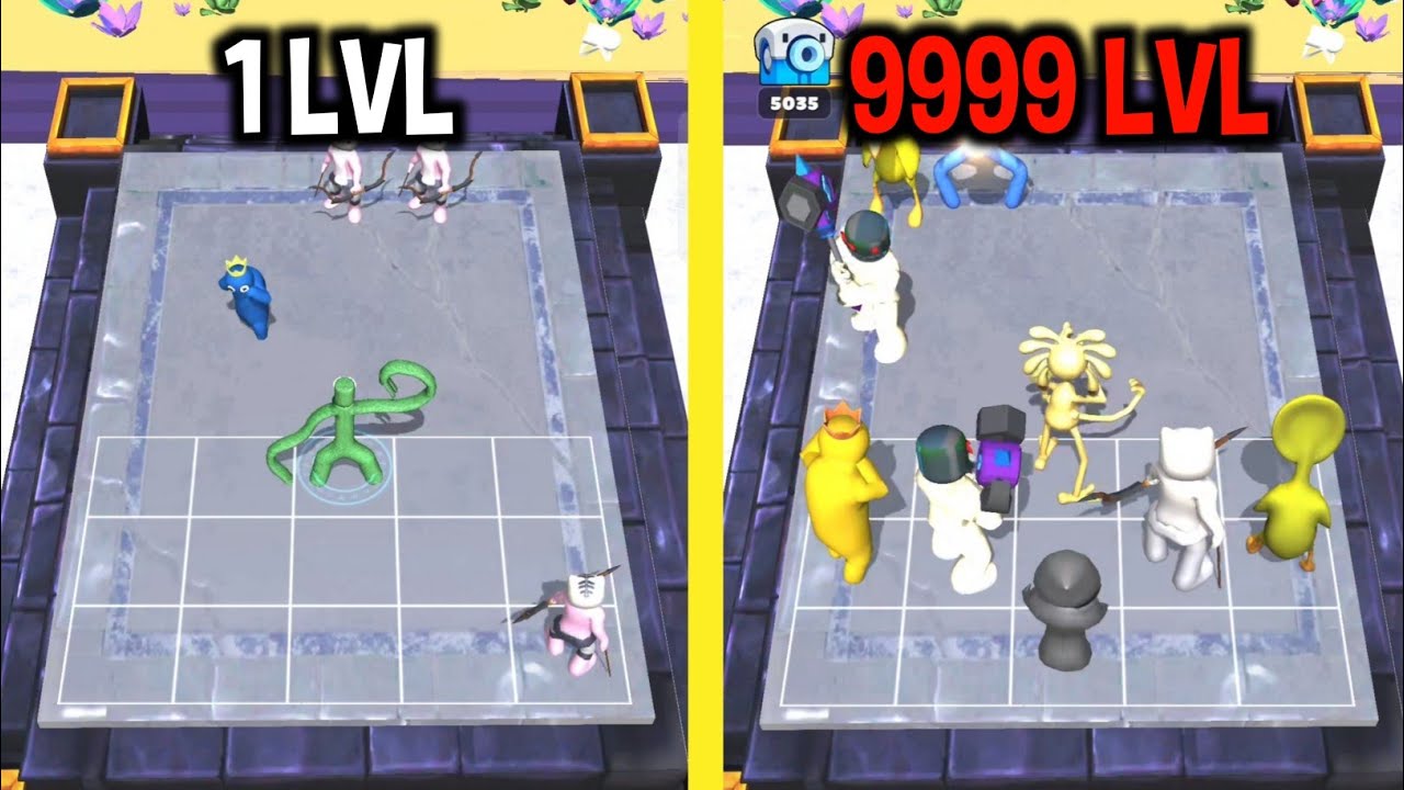 MAX LEVEL in Merge Monster Rainbow Friends Gameplay