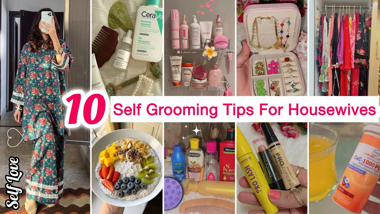 Self Grooming Tips For Homemakers To Look Attractive Everyday ✅ Tips To Stay Glamorous At Home🦋