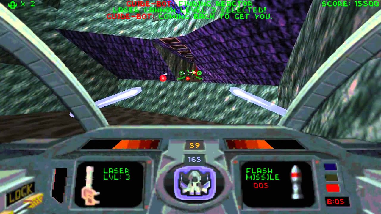 Descent 2 - Gameplay [HD]
