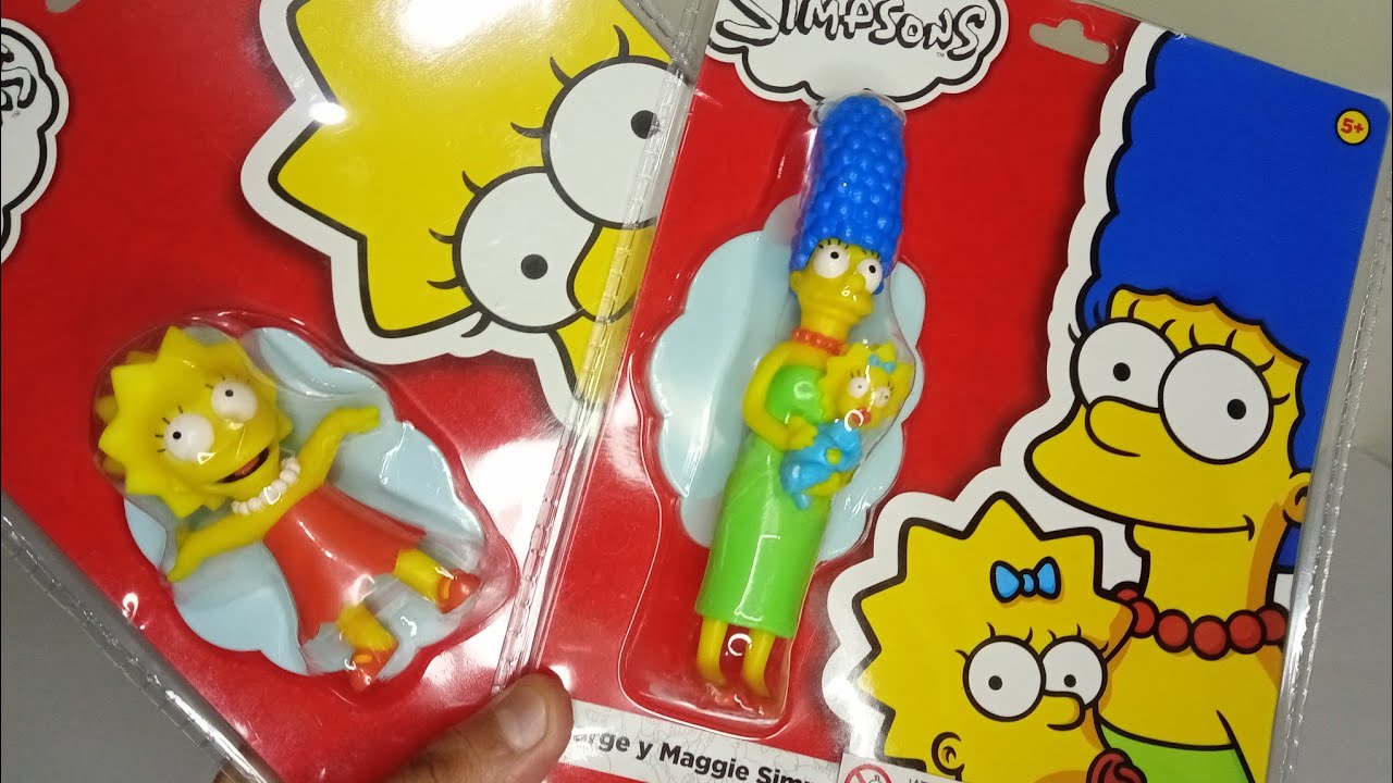 LISA y MARGE con MAGGIE - LOS SIMPSONS - COLECCIÓN CLARÍN