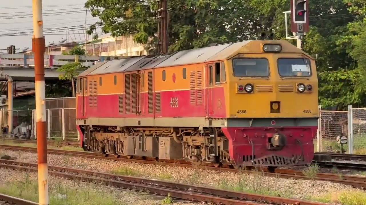 SRT | ดูรถไฟยามเย็นที่ชุมทางหาดใหญ่