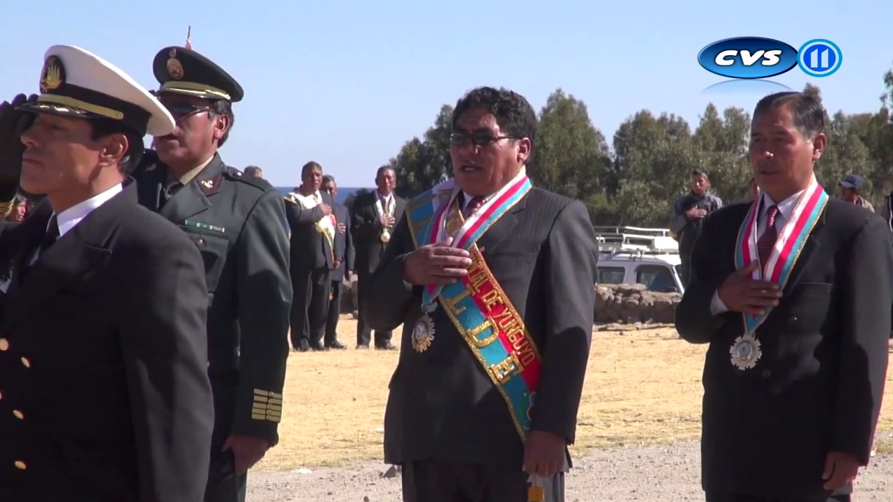 IZA DE BANDERAS BOLIVIA Y PERÚ