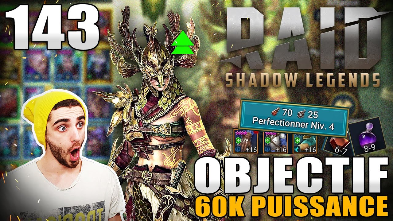 Je Perfectionne ENFIN des Artefacts (Objectif 60K de Puissance) [#143] Raid Shadow Legends