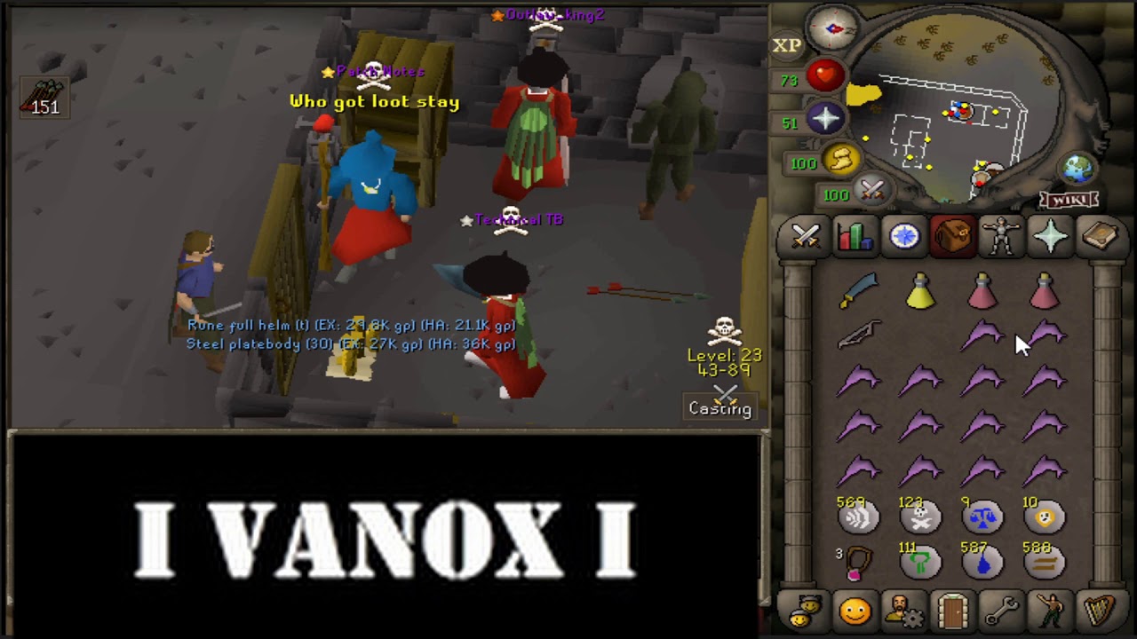 OSRS F2p Clan Pking