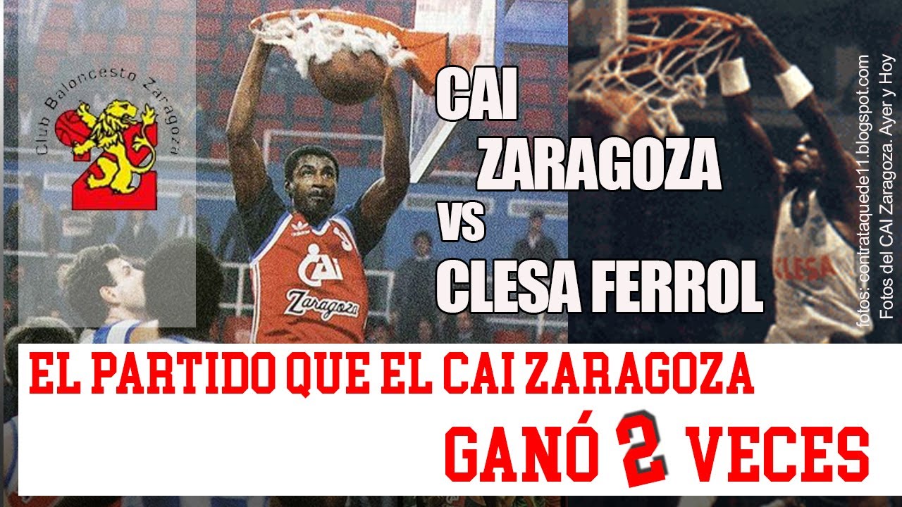 CAI Zaragoza-Clesa Ferrol 1984/85 Liga ACB