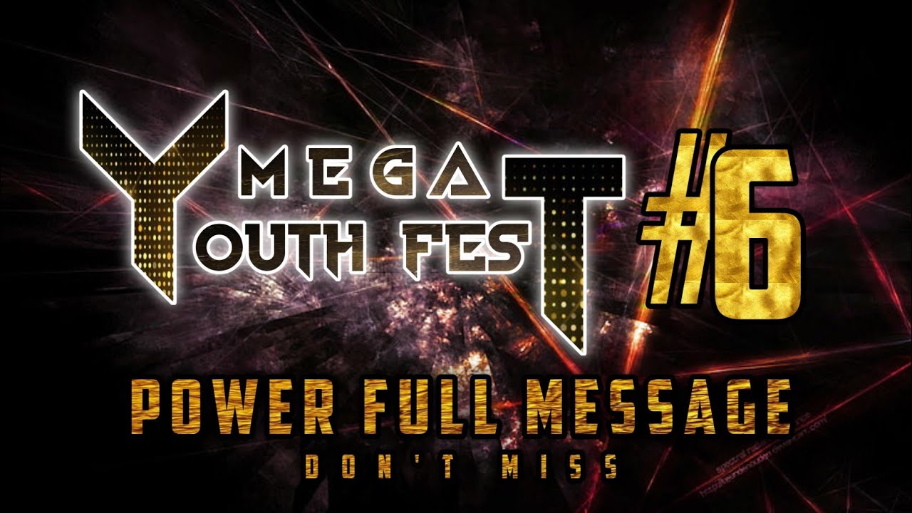 MEGA YOUTH FEST - 6 || POWERFUL MESSAGE || MSG MINISTRY || VAMSI STEPHEN PAUL || Shyamhello_7