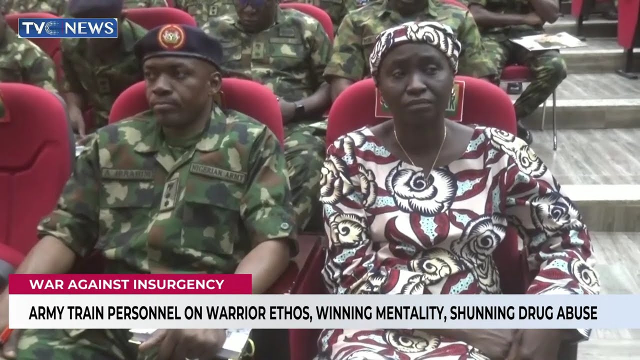 Army Trains Personnel On Warrior Ethos, Winning Mentality, Shunning Drug Abuse