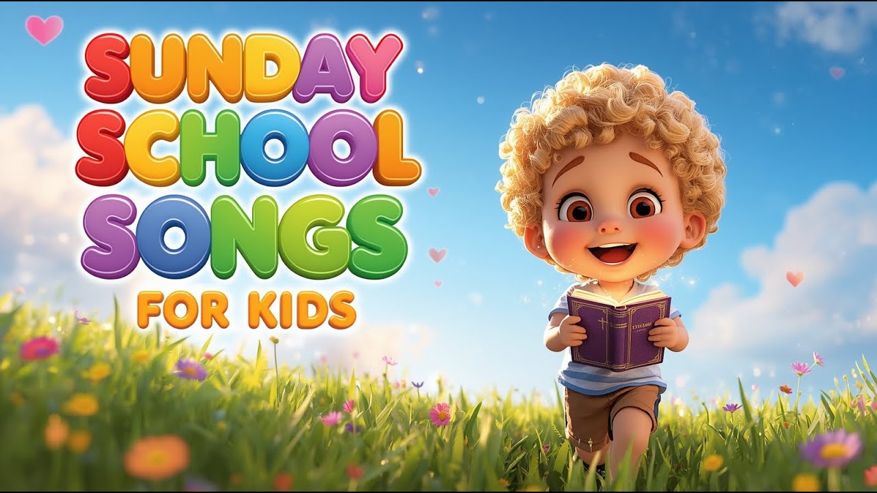1 Hour of Sunday School Songs for Kids | Top 20 Bible Songs | Worship for Ages 3–8 #biblesongs