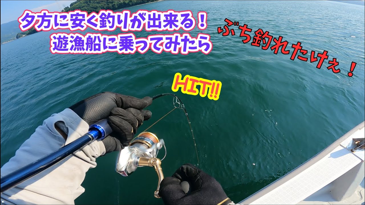 瀬戸内のハワイで釣りしてきたよー♪【周防大島】【ジギング】【レンタルあります】#100