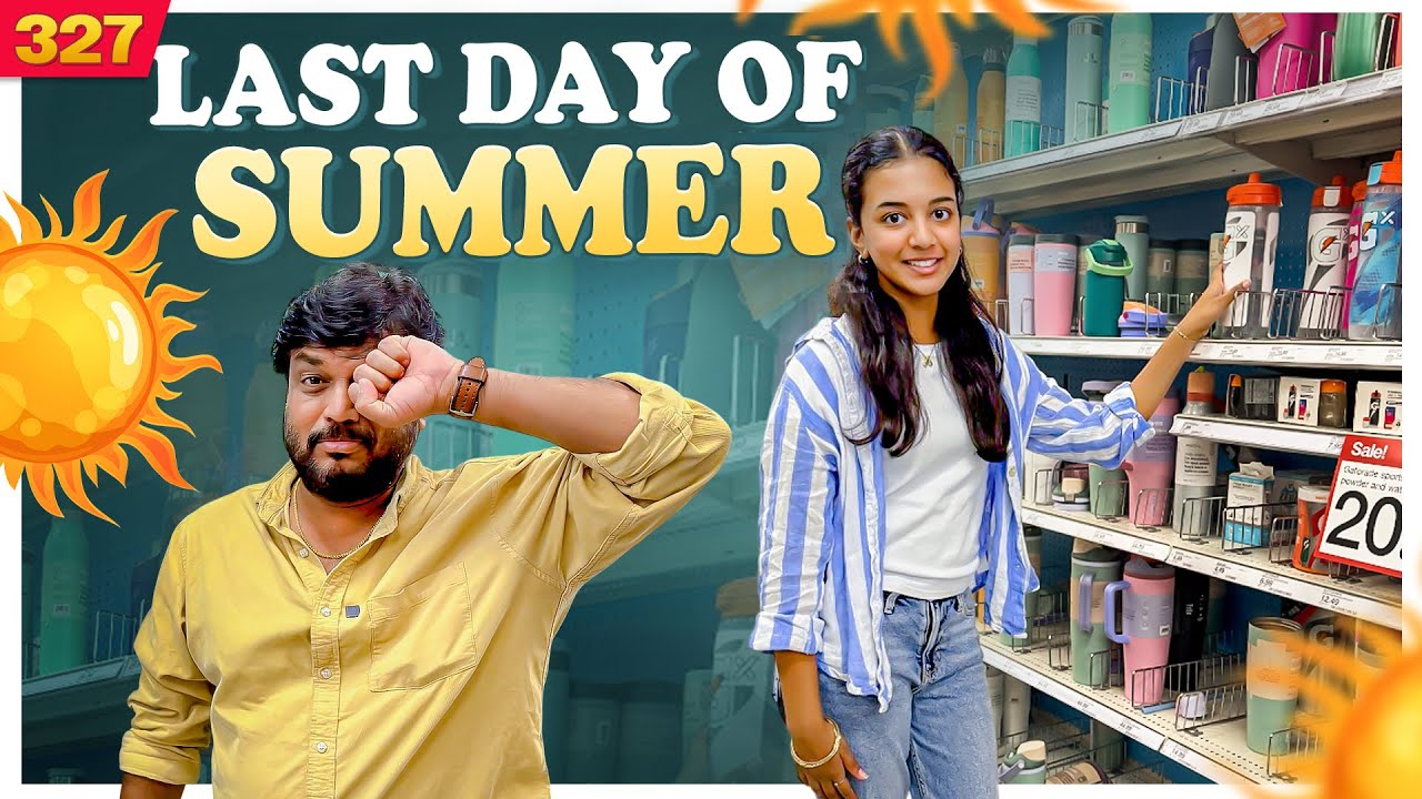 Last Day of Summer 😭 | VAAS Family | Telugu Vlogs 