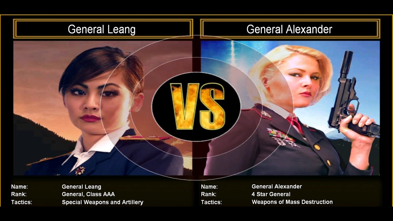 Command & Conquer Generals: ShockWave - Challenge: General Leang VS General Alexander