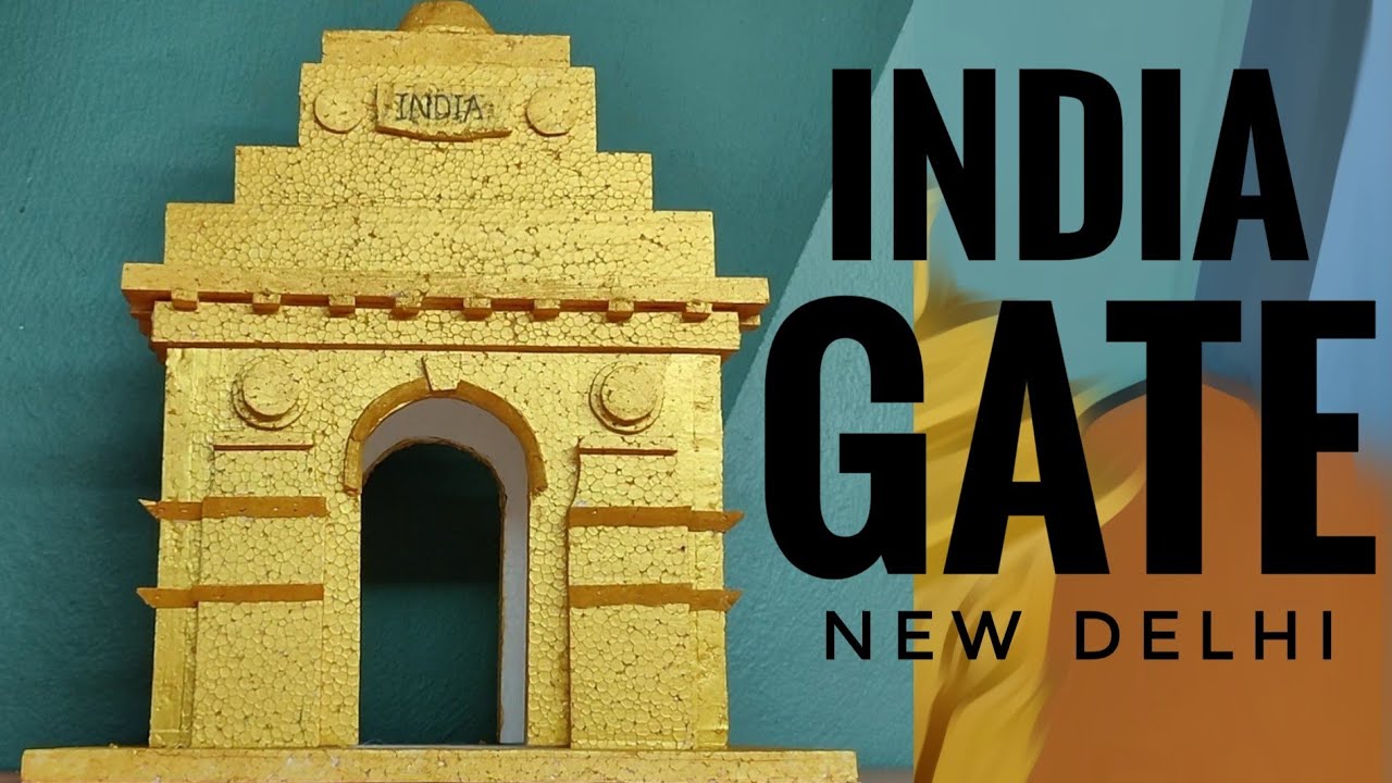 🇮🇳special swatantrata Divas thermocol India gate New Delhi