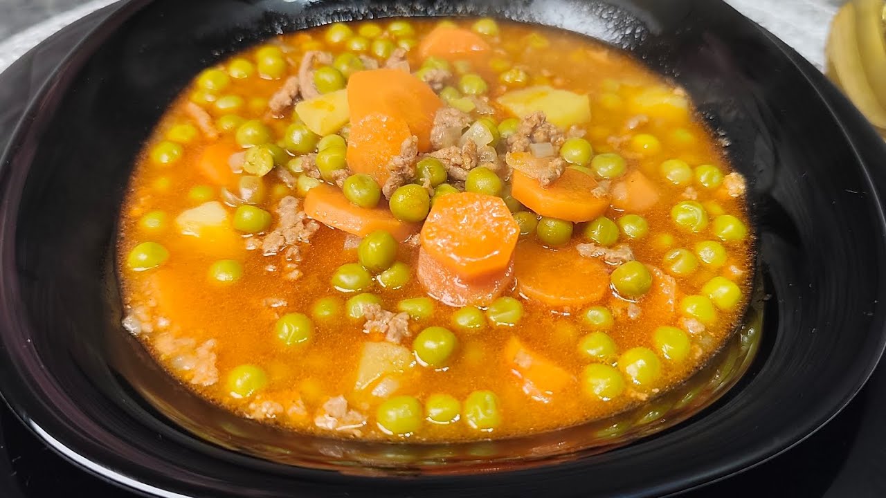 Piselli con Carne Macinata che Tutti Amano!