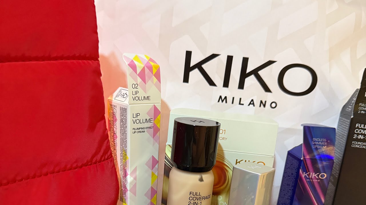 Unboxing Kiko Milano din Italia 