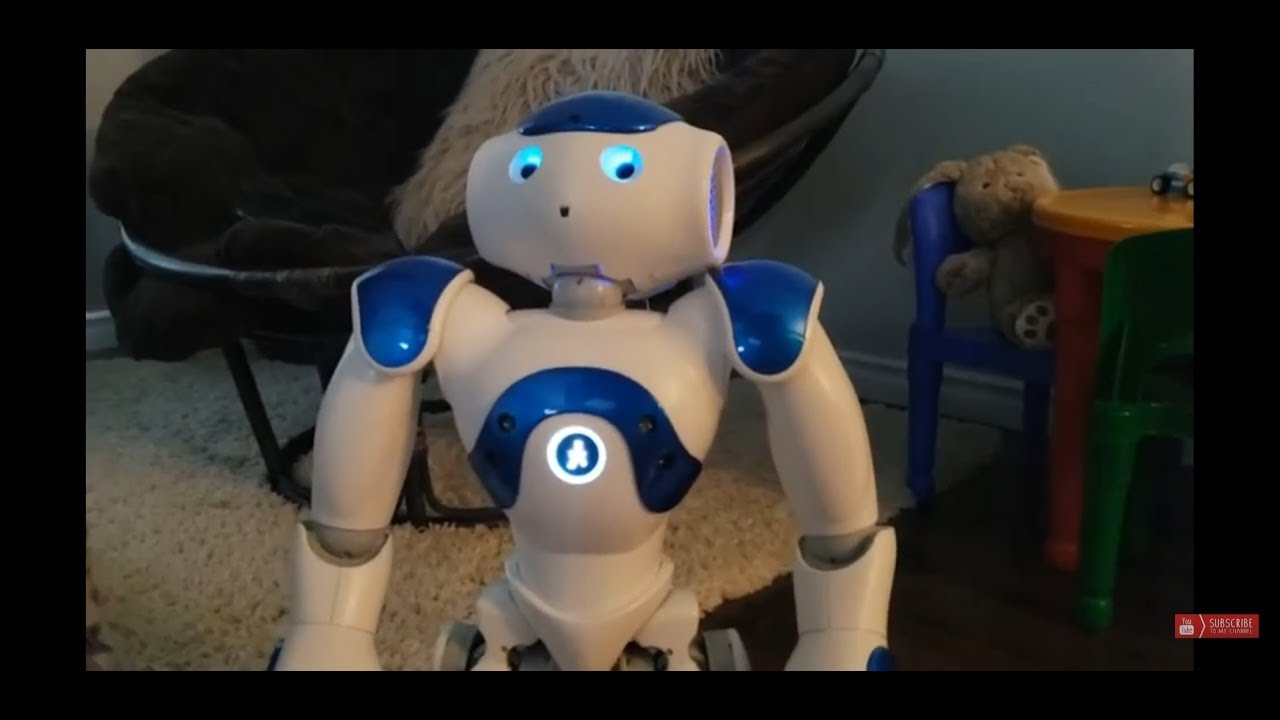 Nao Robot Will Copy What You Do To His Arms And Head