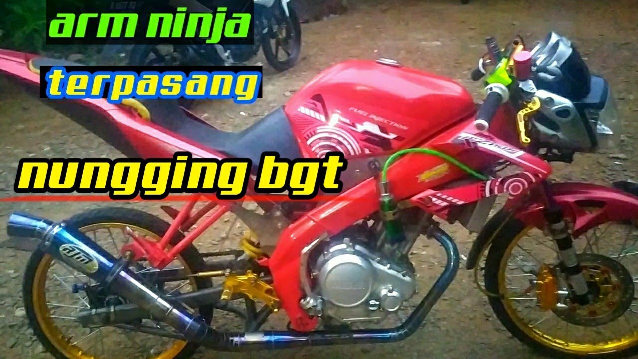 Vixion arm ori ninja finish