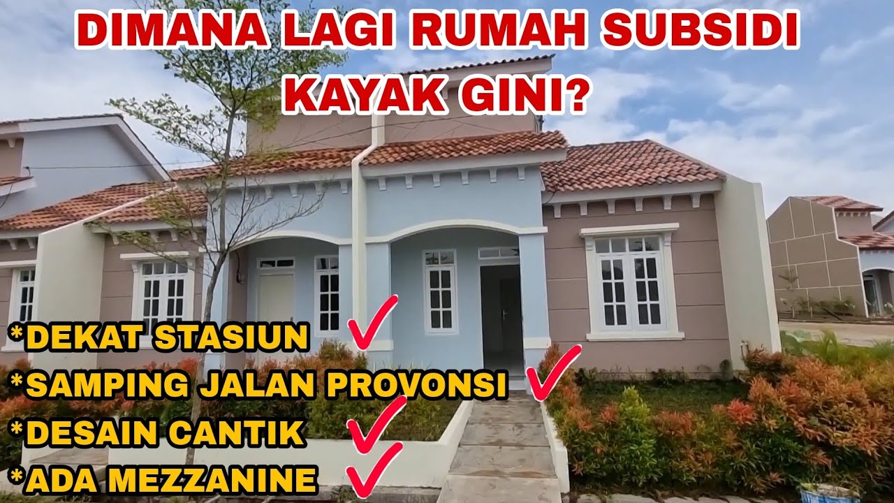 RUMAH CONTOH TIPE SUBSIDI DI GRAND HARMONI 5 TENJO