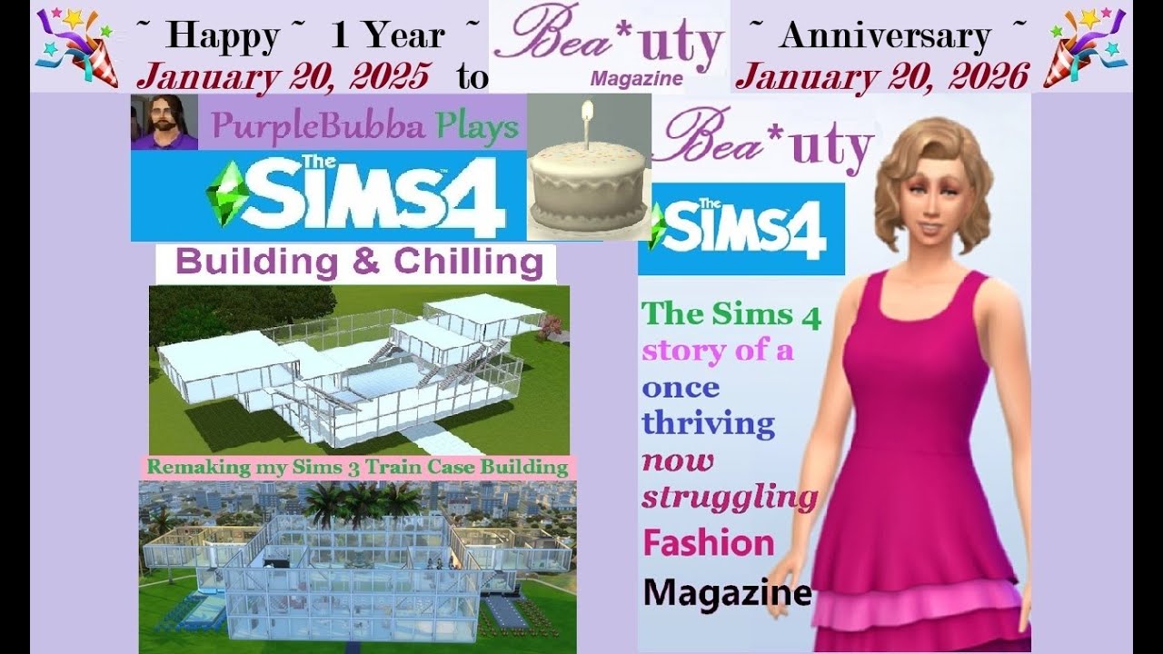 Bea*uty Magazine ~ Sims 4 Ep 393 ~ 1 Year Anniversary Continued ~ #thesims4 #sims4 #sims4letsplay